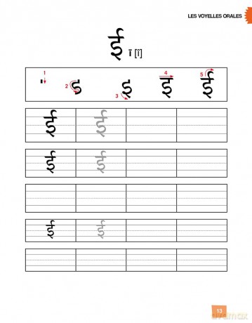Cahier d'écriture Hindi: Les bases de la devanagari - Shailendra Mudgal [KSIĄŻKA]