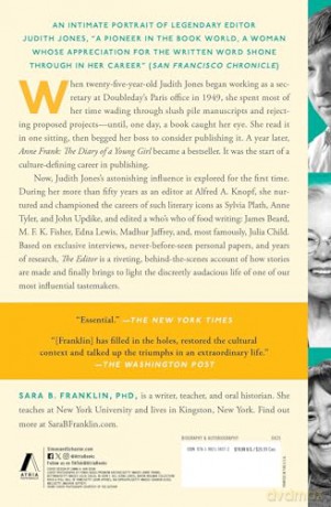 The Editor: How Publishing Legend Judith Jones Shaped Culture in America - Sara B. Franklin [KSIĄŻKA]