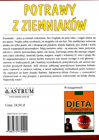 Potrawy z ziemniaków - Barbara Jakimowicz-Klein [KSIĄŻKA]