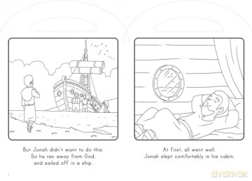 Colour with the Bible: Jonah and the Big Fish - Authentic Media [KSIĄŻKA]