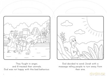 Colour with the Bible: Jonah and the Big Fish - Authentic Media [KSIĄŻKA]