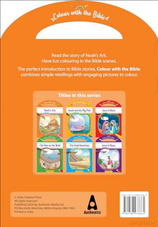 Colour with the Bible: Noah's Ark - Authentic Media [KSIĄŻKA]