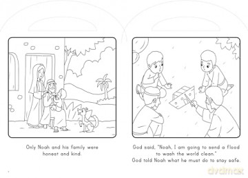 Colour with the Bible: Noah's Ark - Authentic Media [KSIĄŻKA]
