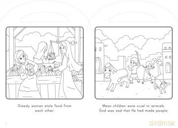 Colour with the Bible: Noah's Ark - Authentic Media [KSIĄŻKA]