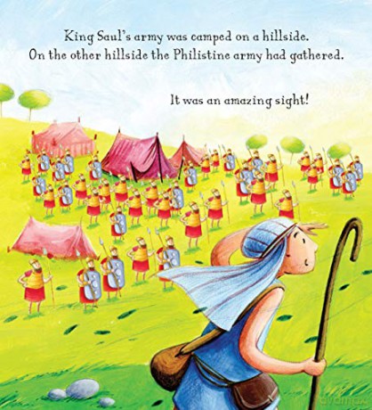 David and Goliath (My First Bible Story Series) - Katherine Sully [KSIĄŻKA]