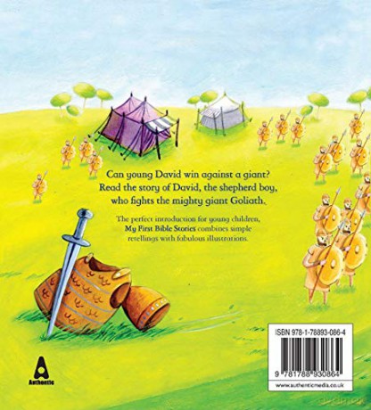 David and Goliath (My First Bible Story Series) - Katherine Sully [KSIĄŻKA]