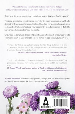 God Moments: 101 Little lessons for life's journey - Jo-Anne Berthelsen [KSIĄŻKA]