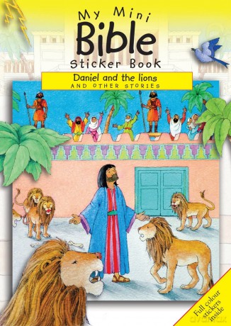 My Mini Bible Sticker Books: Daniel and the Lions and Other Stories (Mini Sticker Books) - Sally Ann Wright [KSIĄŻKA]