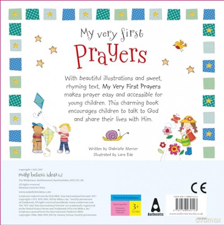 My Very First Prayers - Lara Ede [KSIĄŻKA]