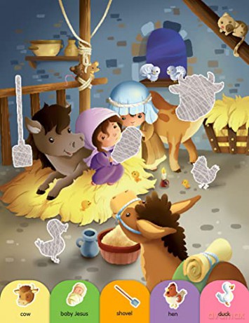 Sparkly Sticker Bible: Life of Jesus: Find and place sparkly stickers to complete Bible scenes! - Jacob Vium-Olesen [KSIĄŻKA]