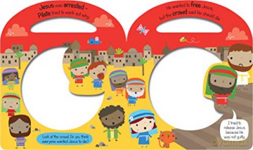 The Easter Story (Board Book) -The Easter Story Retold for Young Children with Puzzles, Affordable Gift Idea, Perfect for Sunday School Prizes and More - Dawn Machell [KSIĄŻKA]