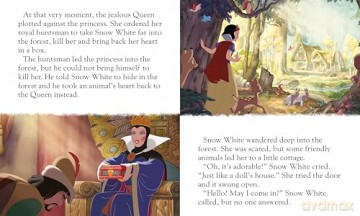 Disney Princess: Snow White and the Seven Dwarfs (Illustrated Picture Book) - Walt Disney [KSIĄŻKA]
