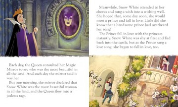 Disney Princess: Snow White and the Seven Dwarfs (Illustrated Picture Book) - Walt Disney [KSIĄŻKA]