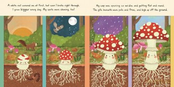 Little Mushroom (An illustrated story about the life-cycle of a mushroom) [KSIĄŻKA]
