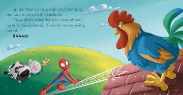 Marvel Beginnings: My First Stories Spider-Man Goes to the Farm [KSIĄŻKA]
