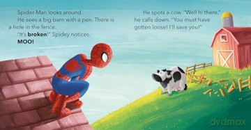 Marvel Beginnings: My First Stories Spider-Man Goes to the Farm [KSIĄŻKA]