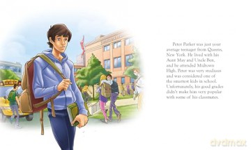 Marvel Spider-Man: The Story of Spider-Man (Illustrated Picture Book) [KSIĄŻKA]