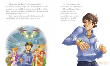 Marvel Spider-Man: The Story of Spider-Man (Illustrated Picture Book) [KSIĄŻKA]