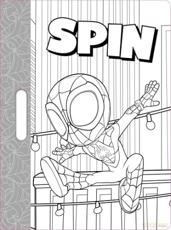 Marvel Spidey and his Amazing Friends: Giant Colour-Me Pad [KSIĄŻKA]