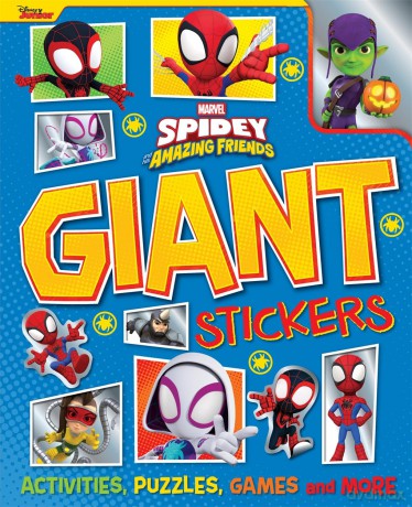 Marvel Spidey and his Amazing Friends: Giant Stickers (Activities, puzzles, games and more) [KSIĄŻKA]