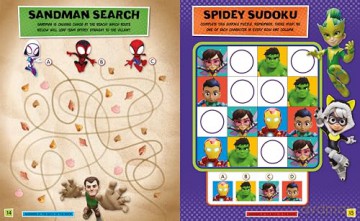 Marvel Spidey and his Amazing Friends: Giant Stickers (Activities, puzzles, games and more) [KSIĄŻKA]