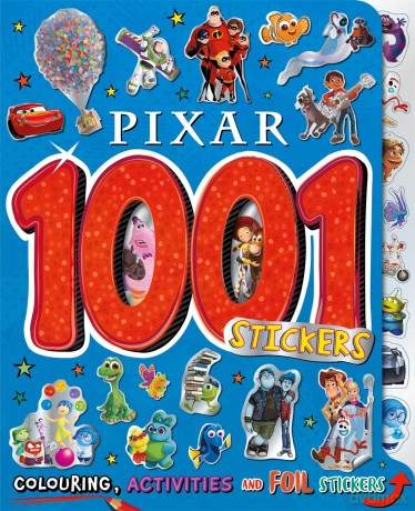 Pixar: 1001 Stickers - Walt Disney [KSIĄŻKA]