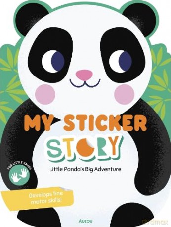 Little Panda's Big Adventure (My Sticker Story) - Kim Faria [KSIĄŻKA]