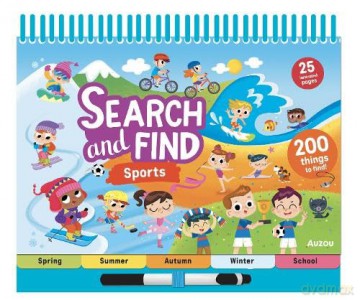 Sports Search and Find (Search-and-Find Notebooks) - Emma Martinez [KSIĄŻKA]