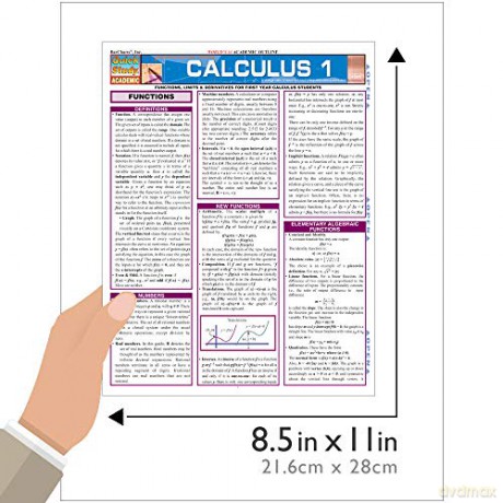 Calculus 1 (Quick Study Academic): Functions, Limits and Derivatives for First-year Calculus Students - Gerald Harnett [KSIĄŻKA]
