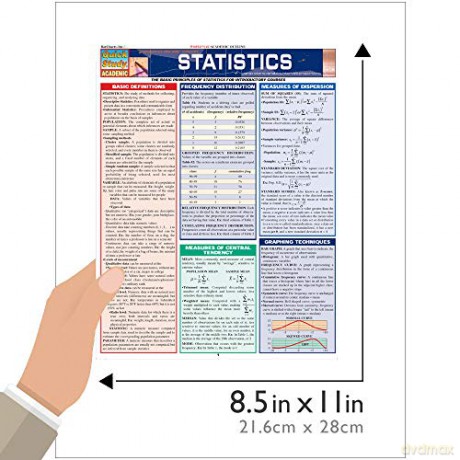 Statistics (Quick Study Academic) - John Mijares [KSIĄŻKA]