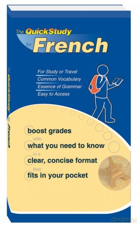 French - Booklet (Quickstudy Books) - Liliane Arnet [KSIĄŻKA]