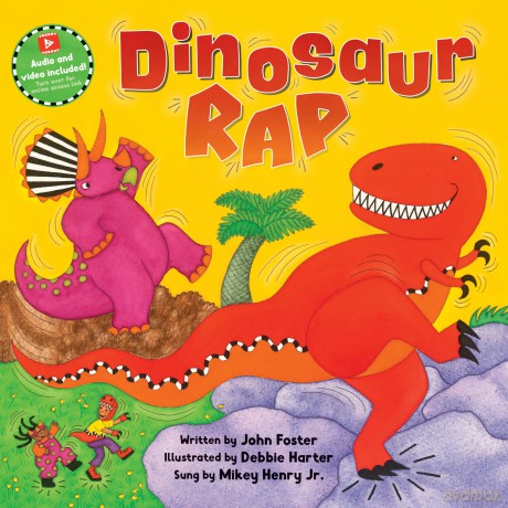 Dinosaur Rap (Barefoot Singalongs) - John Foster [KSIĄŻKA]