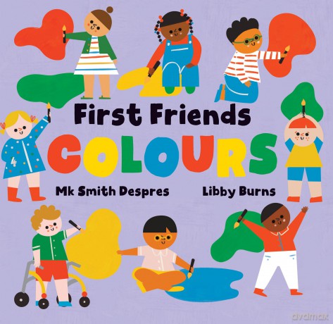First Friends: Colours - Mk Smith Despres [KSIĄŻKA]