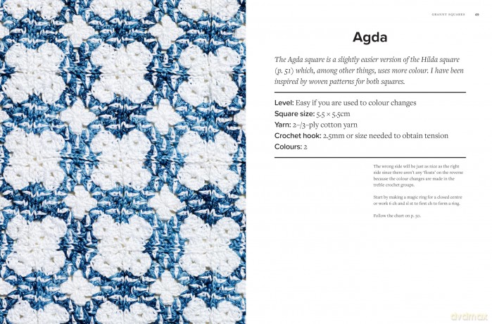Crochet Squares: Magical patterns for clothes, accessories, and the home - Maria Gullberg [KSIĄŻKA]