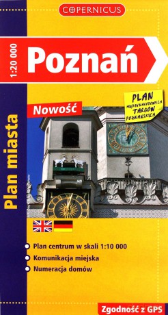 Poznań. Plan miasta [KSIĄŻKA]