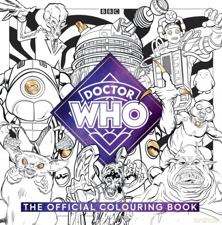 The Official Doctor Who Colouring Book - Mike Collins [KSIĄŻKA]