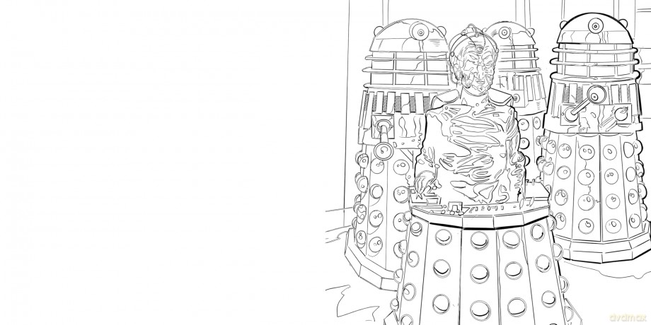 The Official Doctor Who Colouring Book - Mike Collins [KSIĄŻKA]