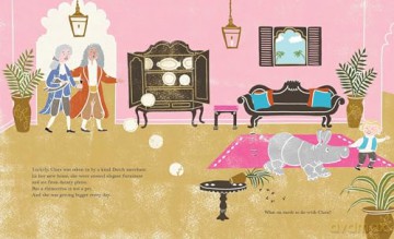 Clara the Triumphant Rhinoceros: A True Story - Jane Kurtz [KSIĄŻKA]