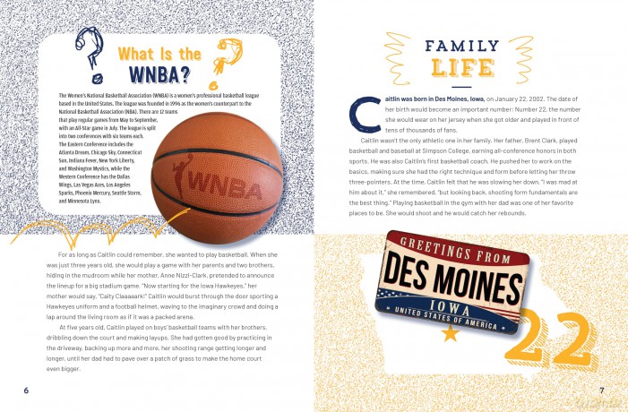 The Totally Awesome World of Caitlin Clark: Learn All There Is to Know about Your Favorite All-Star - Sara Weiss [KSIĄŻKA]