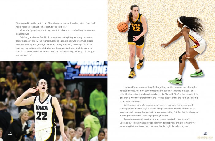 The Totally Awesome World of Caitlin Clark: Learn All There Is to Know about Your Favorite All-Star - Sara Weiss [KSIĄŻKA]