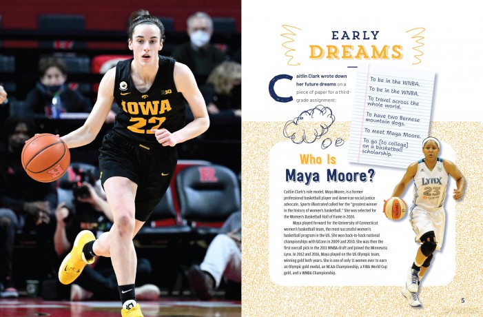 The Totally Awesome World of Caitlin Clark: Learn All There Is to Know about Your Favorite All-Star - Sara Weiss [KSIĄŻKA]