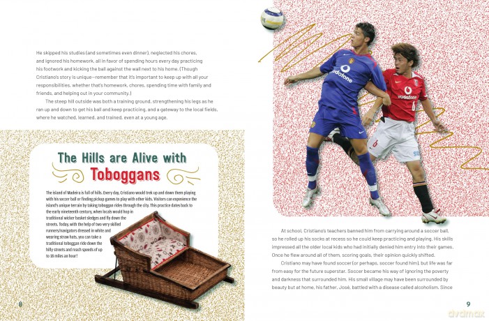 The Totally Awesome World of Cristiano Ronaldo: Learn All There Is to Know about Your Favorite Soccer Legend - Neal E. Fischer [KSIĄŻKA]