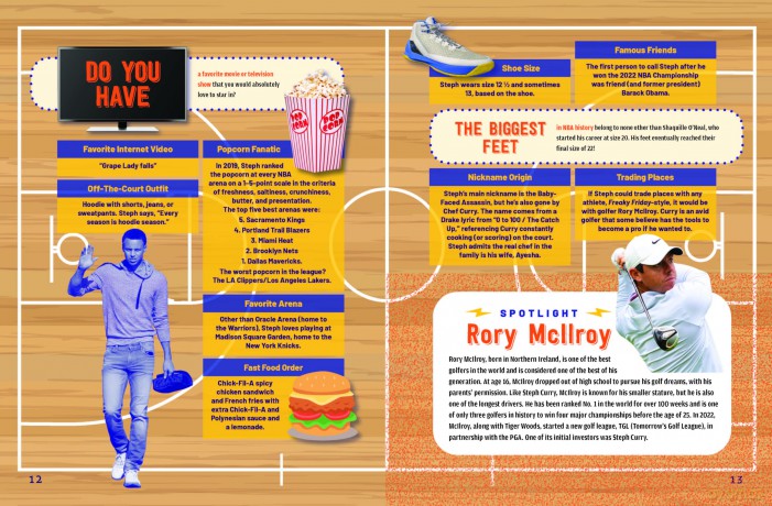 The Totally Awesome World of Steph Curry: Learn All There Is to Know about Your Favorite MVP - Neal E. Fischer [KSIĄŻKA]