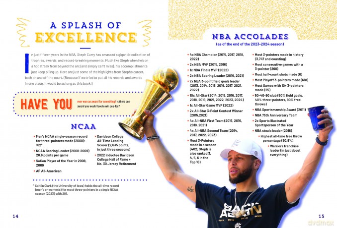 The Totally Awesome World of Steph Curry: Learn All There Is to Know about Your Favorite MVP - Neal E. Fischer [KSIĄŻKA]