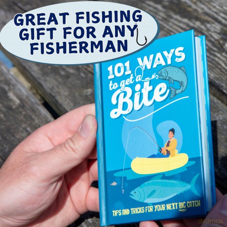 101 Ways To Get a Bite: Funny Fishing Gift Book - Bee Three Books [KSIĄŻKA]
