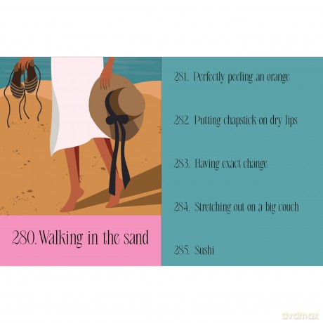 500 Things Better Than Men: Small Pleasures That Every Woman Can Relate To - Bee Three Books [KSIĄŻKA]