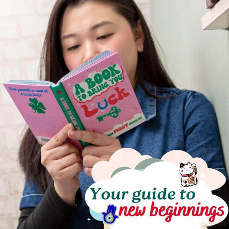 A Book To Bring You Good Luck: An Inspirational Gift Book - Bee Three Books [KSIĄŻKA]