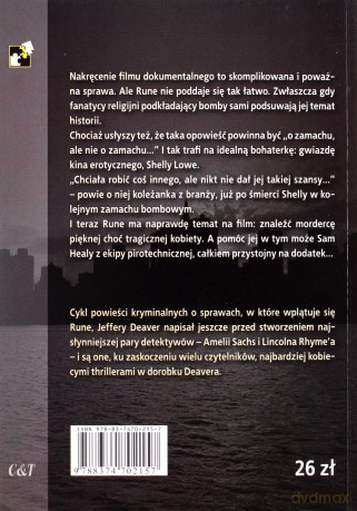 Pożegnanie smutnej gwiazdy - Jeffery Deaver [KSIĄŻKA]