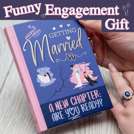 Getting Married: Expectations vs Reality - Bride To Be Gift Book - Bee Three Books [KSIĄŻKA]