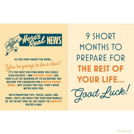 Grow Up You're a Dad: Gift Book For New Dads - Bee Three Books [KSIĄŻKA]